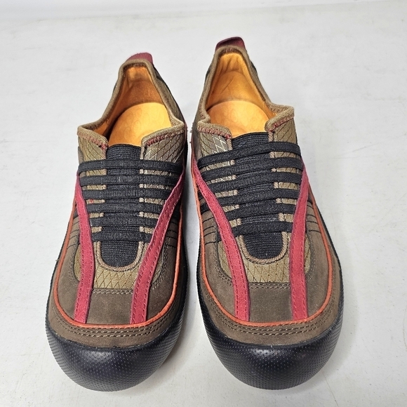 Privo by Clarks Womens SZ 6 M Brown Leather Upper Athletic Slip On Shoes 76772 - Picture 2 of 12